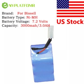 for Bissell Battery For Bissell 2880 Series 3.0AH NI-MH Perfect Sweep Turbo Cordless Vacuum