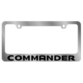 Commander License Plate Frame
