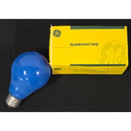 GE 120V 60W Blue Incandescent Lamp Light Bulb FG2139-X8