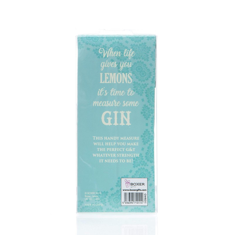Boxer Gifts GWR011 Let The Mixing Be Gin Novelty Spirit