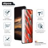 dipos I 2x Displayschutz 9H klar kompatibel mit O2 XDA