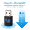 xelea USB WiFi Bluetooth Adapter, Bluetooth 4.2 150Mbps WiFi Dongle