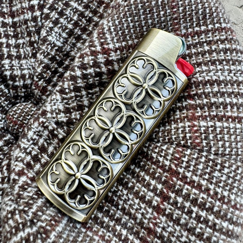Metal Lighter Case Compatible BIC Standard J6 - Durable Lighter