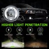 Front Bumper Driving Fog Light Lamps,with H11 LED Fog light,Left