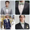 Pluvyze Men's Green Bow Tie, Pack of 1