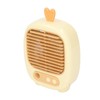 Small Desk Fan 3 Speed Mode Humidifier Function USB Charge