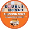 Double Donut Pumpkin Spice Flavored Coffee Pods, Medium Roast Coffee,