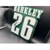 Saquon Barkley 26 Logo Sign Display | 3D Wall Desk