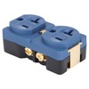 DP‑1G Audiophile Pure Copper Duplex Socket 20A 125V Copper 24k