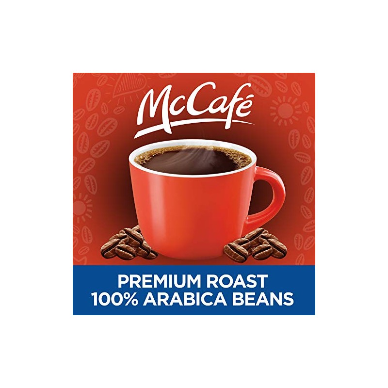 McCafé Premium Medium Roast Ground Coffee (30 oz Canisters, Pack