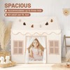 Senodeer Kids Play Tent Indoor: with Mat, Tassel Garland, Star