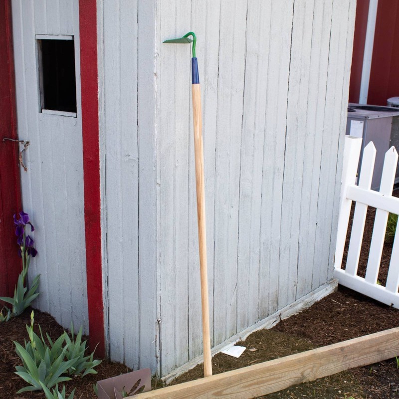 Lehman's Amish-Made Garden Hoe - 6 Inch Sharp Blade Weeding