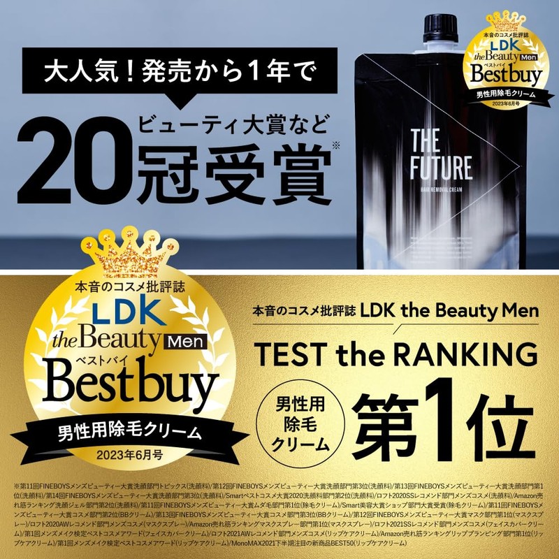 The Future Hair Removal Cream for Men, Hair Removal Cream,