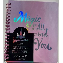 C.R. Gibson D.I.Y. Crafted 12 months Planner Organizer "Magic is All Around You"