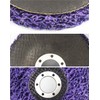 QWORK® 5Pcs Angle Grinder Discs, 4.5Inch/115Mm Discs Stripping Wheel, For