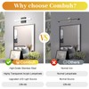 Combuh LED Bathroom Vanity Light Bar 16 Inch 9W Black