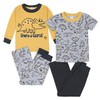 Gerber - Conjunto de Pijama de 4 Piezas para bebé,