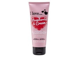 I Love Strawberries and Cream Super Soft Hand Lotion - Hand Lotion for Dry Skin - Sweet, Long Lasting Fragrance - Organic Hand Cream - 2.5 oz