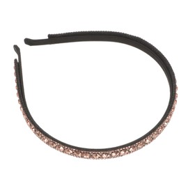 OATIPHO 1pc Elegant Rhinestone Headband for Women All Match Alloy Hair Accessory with Chic Design for Parties and Daily Wear Durable Floral Hair Hoop Color