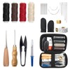 31 Piece Leather Craft Tool, For Beginners, Leathercraft, Thread, Needles,