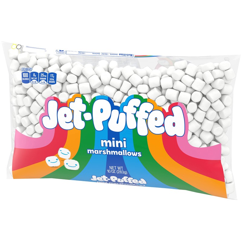 Kraft Jet Puffed Mini Marshmallows, 10 oz (Pack of 3)