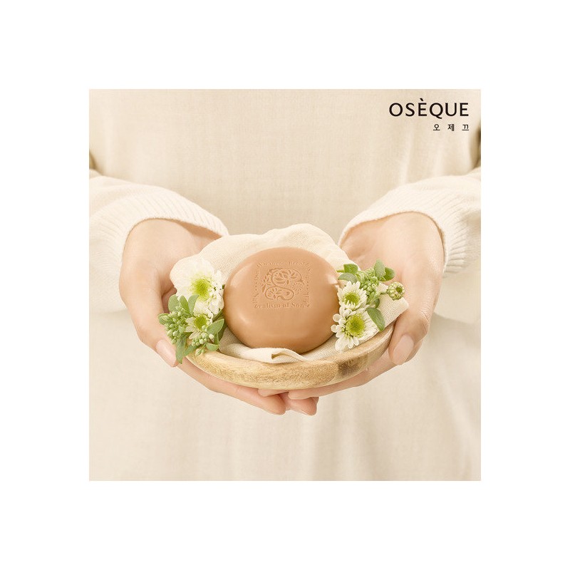 Ozek five-colored red clay fermented herbal soap, 12 types /