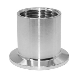 Beduan 2" Tri Clamp to 1-1/4" NPT Female Stainless Steel Sanitary Fitting Home Brew Connector (Ferrule OD 64mm)
