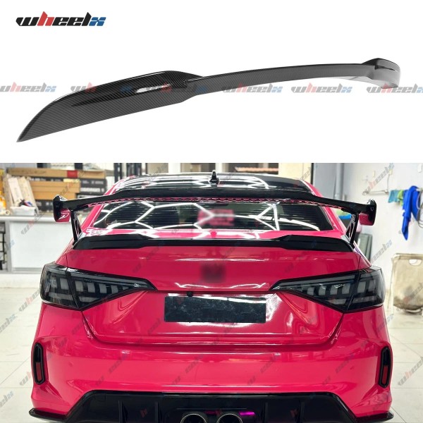 WheelX Trunk Wing Spoiler For 2022-2025 Honda Civic Sedan Si