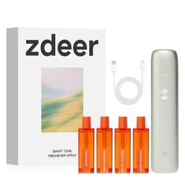 ZDEER Smart Electric Oral Spray, Breath Freshener, Rechargeable OralCare Mist, Fresh Breath for Men and Women, special Gift, Long Lasting Mint Flavour, Mist for Mouth ,Alcohol Free，Sucrosel Free    breath freshener breath spray    #springtok:_Classic