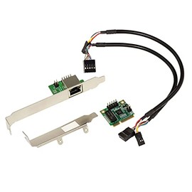 KALEA-INFORMATIQUE Mini PCI Express Network Controller Card 1 Port LAN 2.5 GIGABIT Ethernet with Realtek RTL8125 Chipset