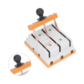 Safety Control Knife Switch, 3 Pole Double Throw Knife Switch, 380V 100A, Flame Retardant Electrical Switches, Manual Isolated Power