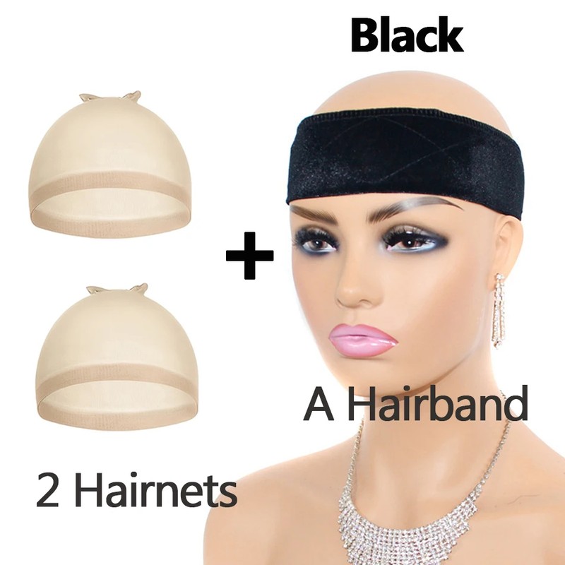Velvet Wig Grip Headband for Secure Wig Wear – Adjustable