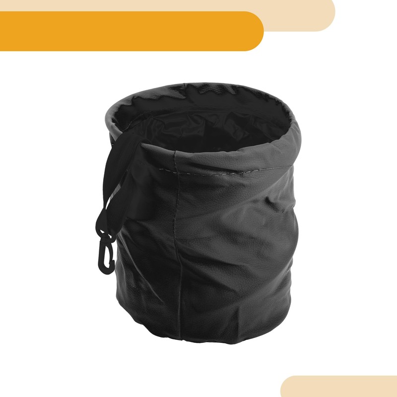 Partuto 1 Pcs Car Trash Can Auto Trash Bin Hanging
