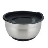 Sato Metal Mixing Bowl with Lid Silver L 4521540259384