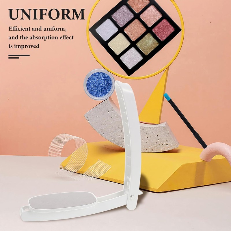 SECFOU Aplicador de Crema Hidratante Espalda Plegable Esponja Gris, Mango