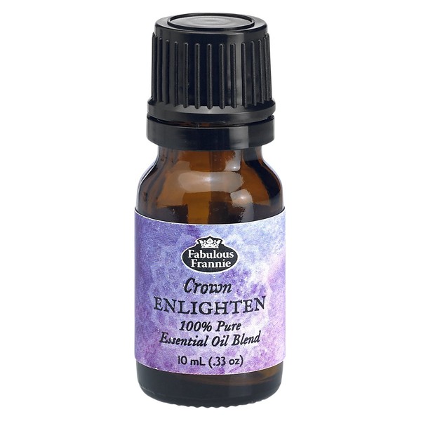 Fabulous Frannie 7th Chakra Crown Enlightened Pure Essential Oil Blend undiluted .33oz (10ml)