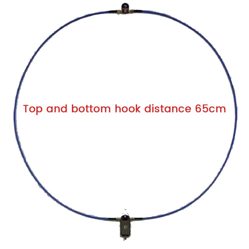Aswalling Fullbands Loop Active Receiving Antenna 50K-500MHz HF AM FM