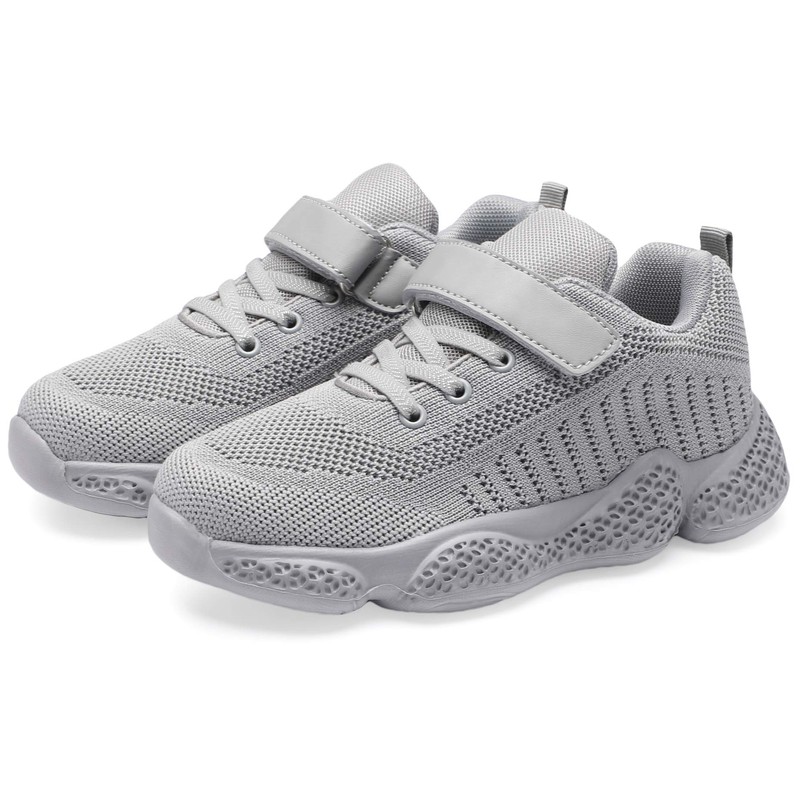 Santiro Zapatillas de tenis para correr para niños y niñas,