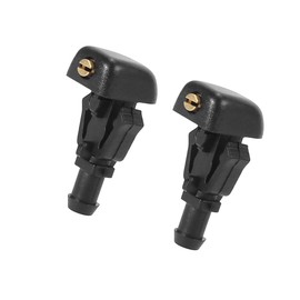 PARSKILO Front Windshield Wiper Nozzles for Nissan Titan for Infiniti QX56 - Pack of 2 Black Benefit