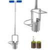 Updated Bulb Planter Long Handle for Digging, 5-in-1 Lawn and