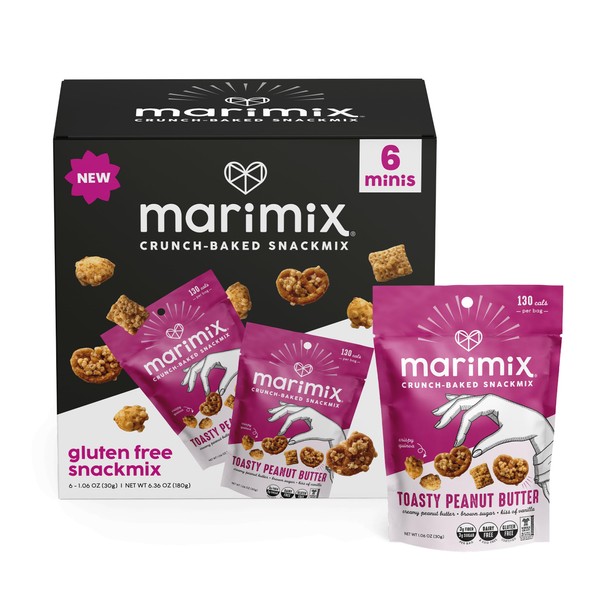 Marimix Mini Snack Mix - 6 pack (Mini Toasty Peanut