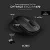 Acteck Mouse Inalambrico 2.4 GHz Optimize Ergo MI470 Diseño Ergonomico
