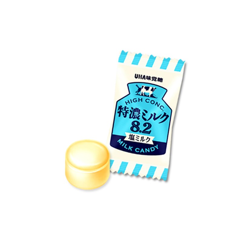 UHA Mikakuto Mikakuto Tokuno Milk 8.2 Salt Milk, 2.6 oz