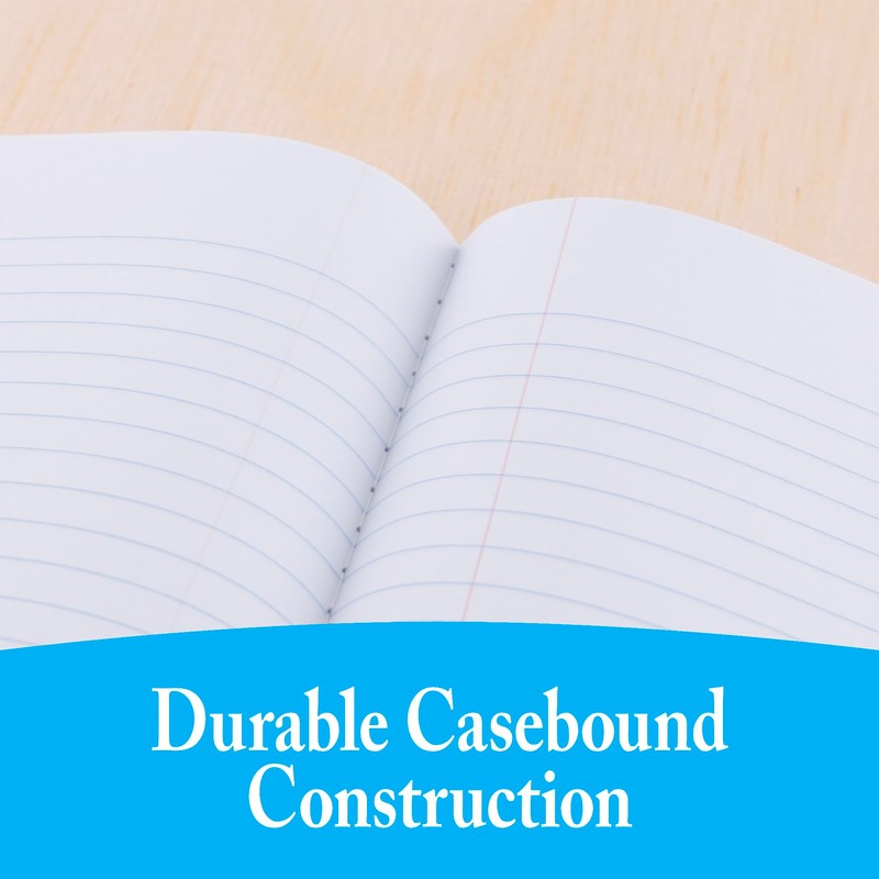 BAZIC Composition Notebook Black Marble College Ruled 100 Sheet Notebook,