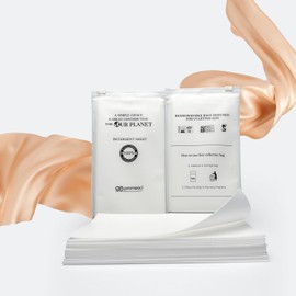 Silk Detergent Sheets, Unscented for Delicates, Eco-friendly Plastic Free Non-sentizizing Gentle Silk Wash, Space Saving Easy to Carry,Ocean (30 Sheets, 60 Loads)