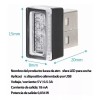 Dolores 2pcs Luz Interior Led Coche Ambiente Decorativas Auto Usb