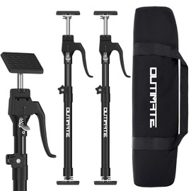 OUTIMATE Third Hand Support Pole Heavy Duty, Cabinet Jacks for Installing Cabinets with 200 LBS Capacity and Expand from 23-3/5 to 45-3/10 IN, 2-PC