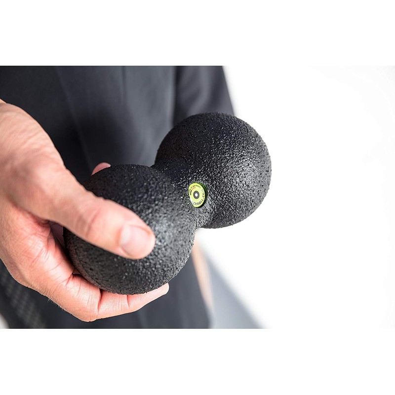 DUO BALL 8 Black Roll Stretch Ball, Made in Germany,