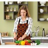 BGBDEIA Carpet Pattern Apron for Women Men, Adjustable Apron Cooking