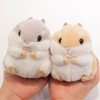 Hamster Keychains, Mini Plush Animal Charms Keyrings, Stuffed Backpack Handbag